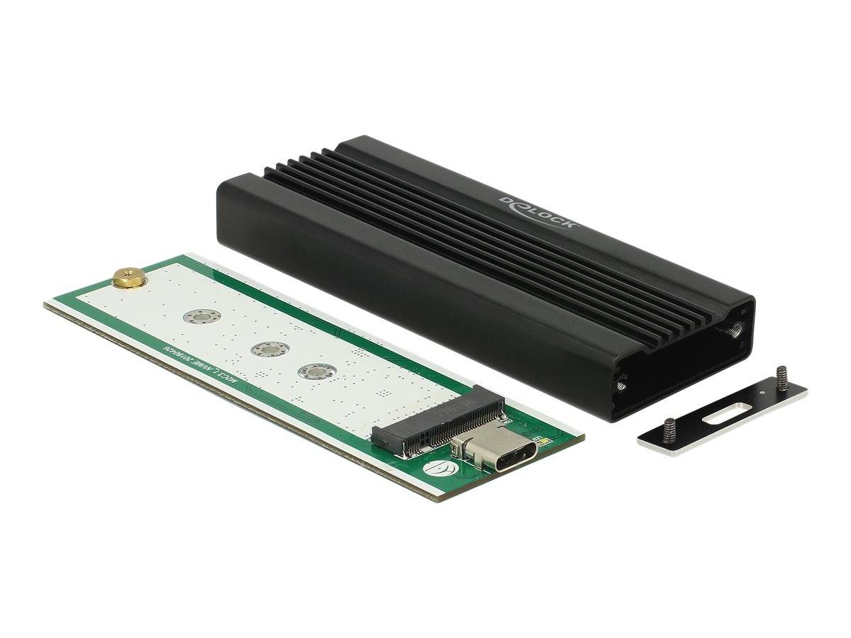 DeLOCK - Speichergehäuse - M.2 Card - USB 3.1 (Gen 2)