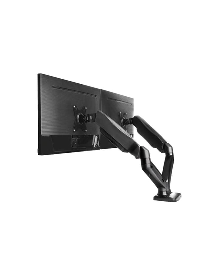IB-MS304-T, Monitorständer mit Tischhalterung für zwei Monitore bis zu 27’’ (68 cm)