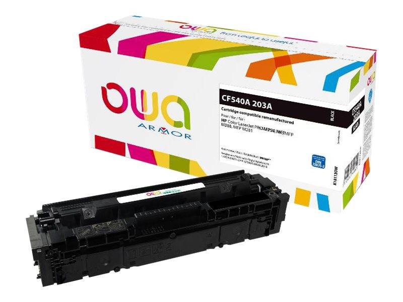 ARMOR - OWA - Schwarz - kompatibel - Tonerpatrone (Alternative zu: HP 203A, HP CF540A)