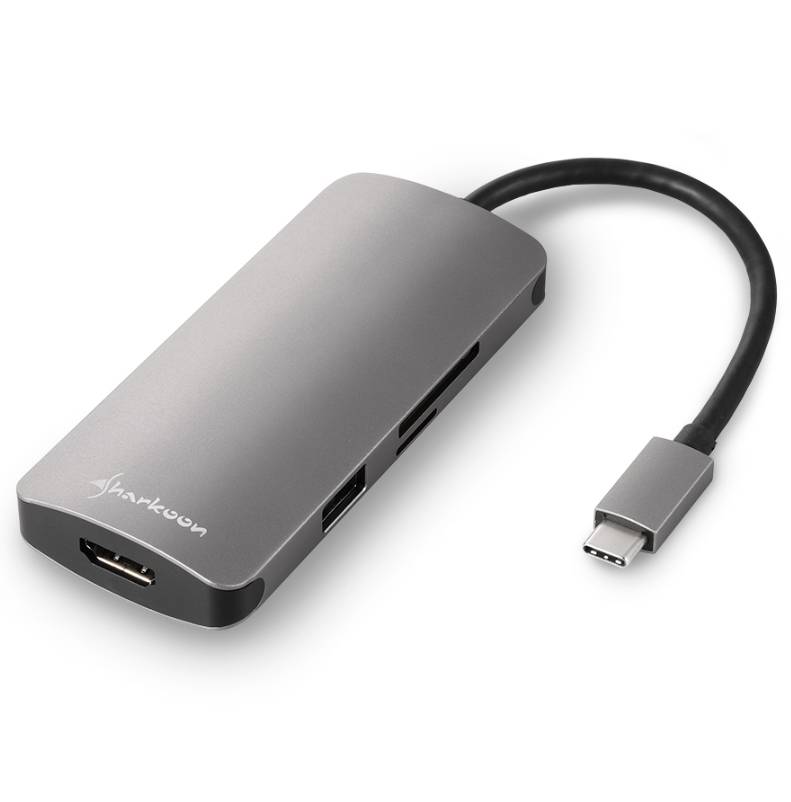 Sharkoon - Dockingstation - USB-C - HDMI