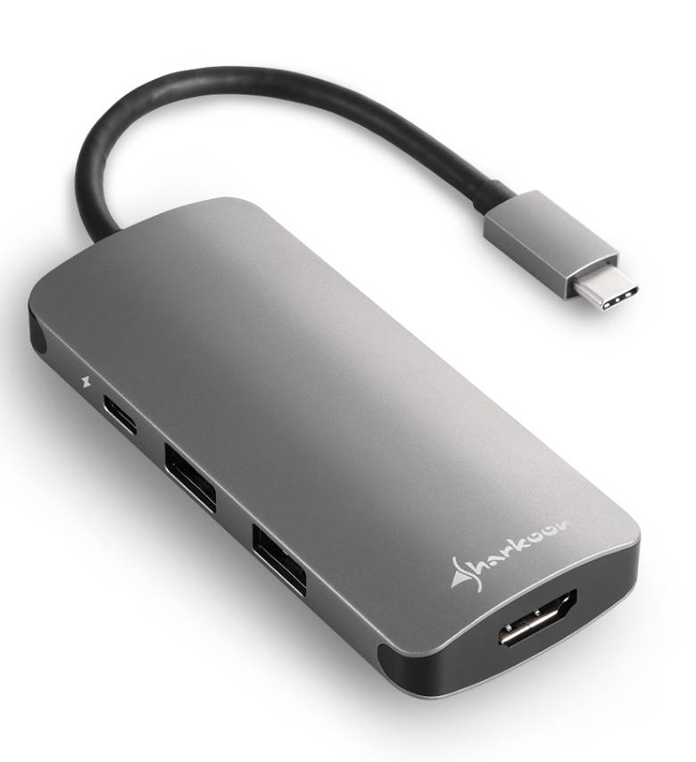 Sharkoon - Dockingstation - USB-C - HDMI