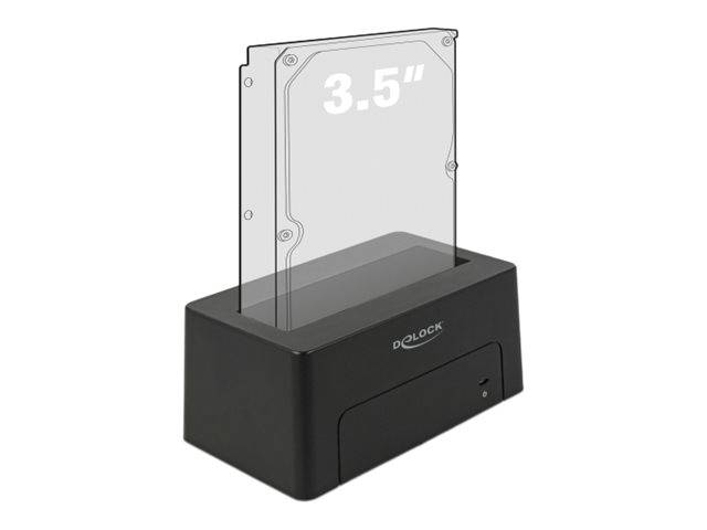 Delock - HDD-Dockingstation Schächte: 1 - SATA 6Gb/s - USB 3.1 (Gen 2)