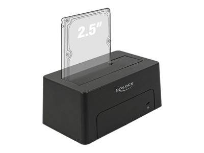 Delock - HDD-Dockingstation Schächte: 1 - SATA 6Gb/s - USB 3.1 (Gen 2)
