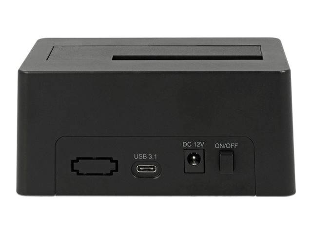 Delock - HDD-Dockingstation Schächte: 1 - SATA 6Gb/s - USB 3.1 (Gen 2)