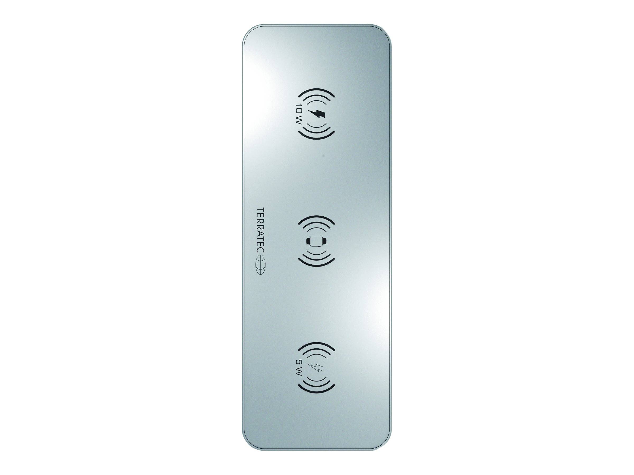 TerraTec ChargeAIR All - Induktive Ladematte - 10 Watt - 1.25 A - für Apple AirPods (1. Generation, 2. Generation)
