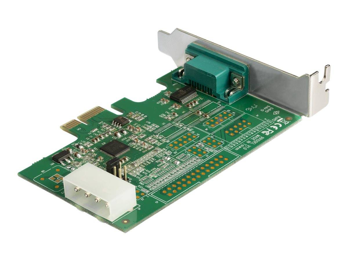 StarTech.com 1 Port Serielle PCI Express RS232 Adapter Karte - Serielle PCIe RS232 Kontroller Karte - PCIe zu Seriell DB9 - 16950 UART