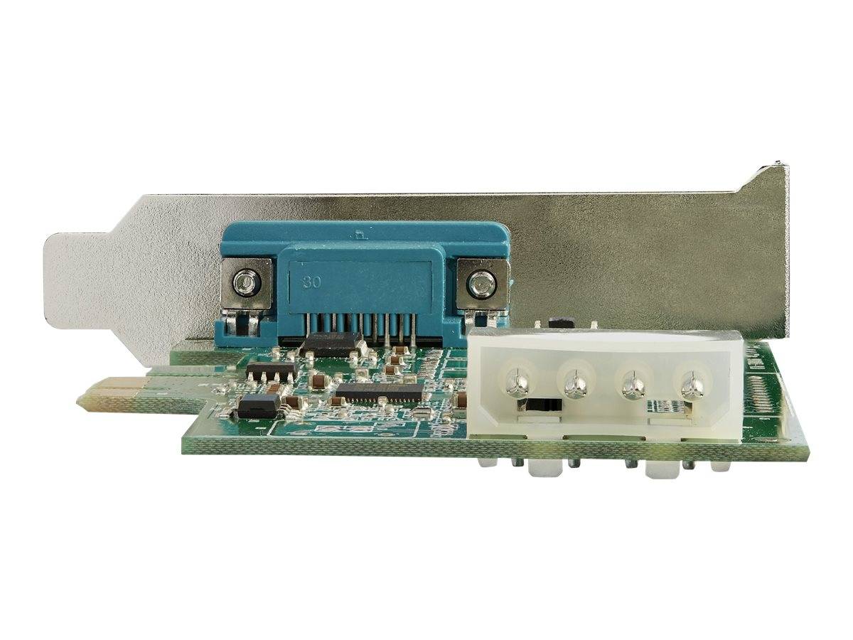 StarTech.com 1 Port Serielle PCI Express RS232 Adapter Karte - Serielle PCIe RS232 Kontroller Karte - PCIe zu Seriell DB9 - 16950 UART