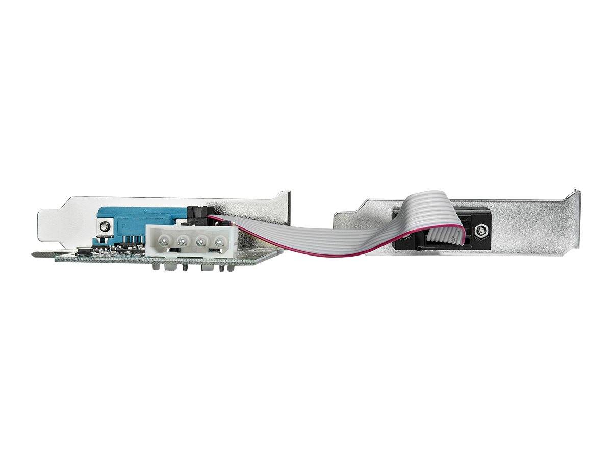 StarTech.com 2 Port Serielle PCIe RS232 Adapter Karte - Serielle PCIe RS232 Host Controller Karte - PCIe auf seriell DB9 - 16950 UART - Nidrig