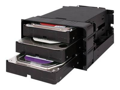 ICY DOCK flexiDOCK MB830SP-B - Gehäuse für Speicherlaufwerke - 3.5" (8.9 cm)