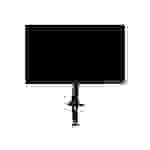 AOC AS110D0 - Befestigungskit - für LCD-Display (einstellbarer Arm)