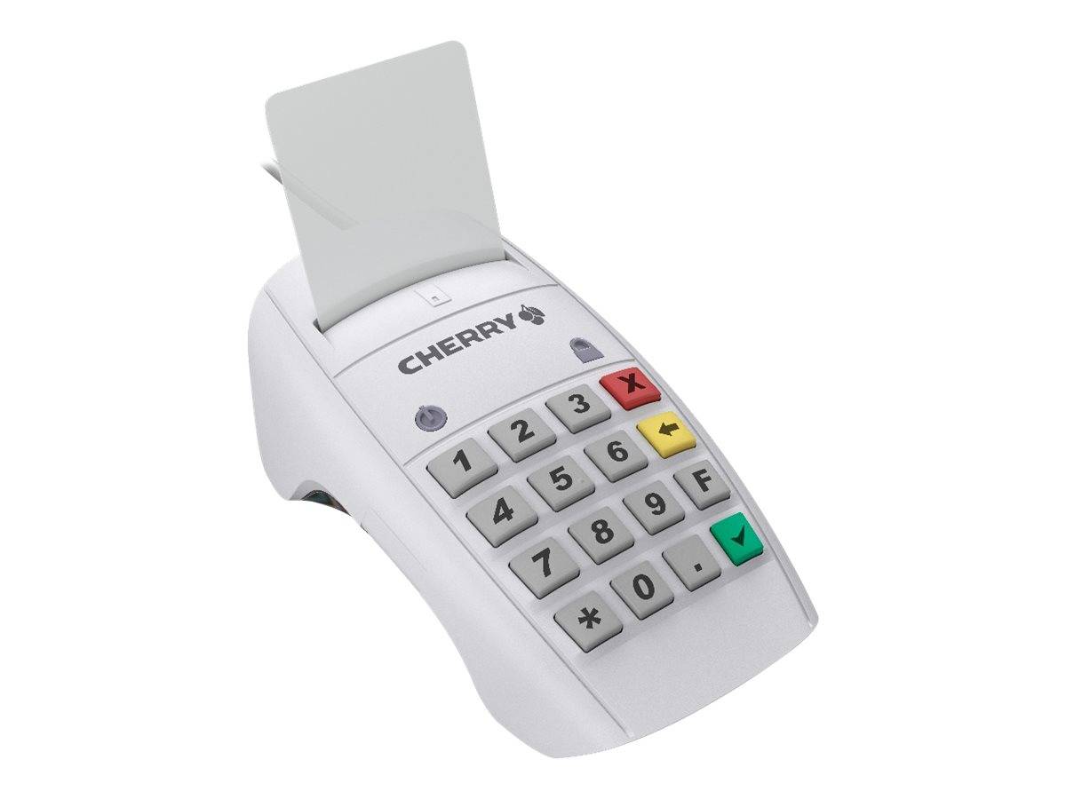 Cherry Advanced Performance Line SmartTerminal ST-2100UG- Tastatur - 16 Tasten - Weiß