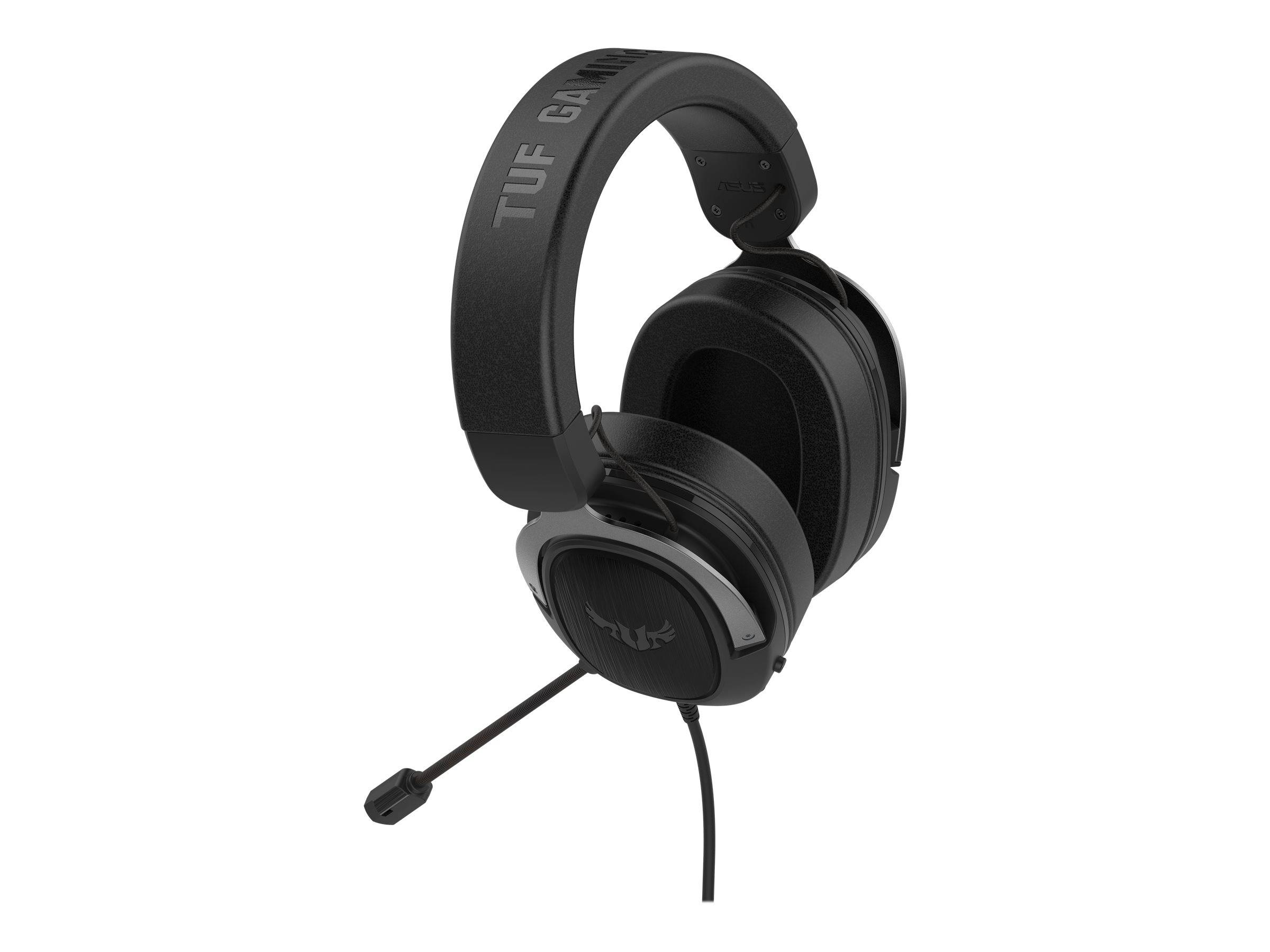 Asus TUF H3 Over Ear Headset kabelgebunden 7.1 Surround Gun Metall Gaming