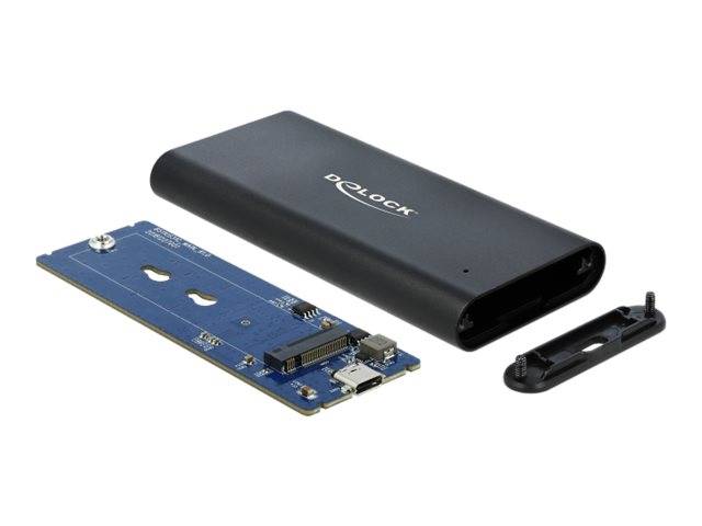 Delock - Speichergehäuse - M.2 - M.2 NVMe Card - USB 3.1 (Gen 2)