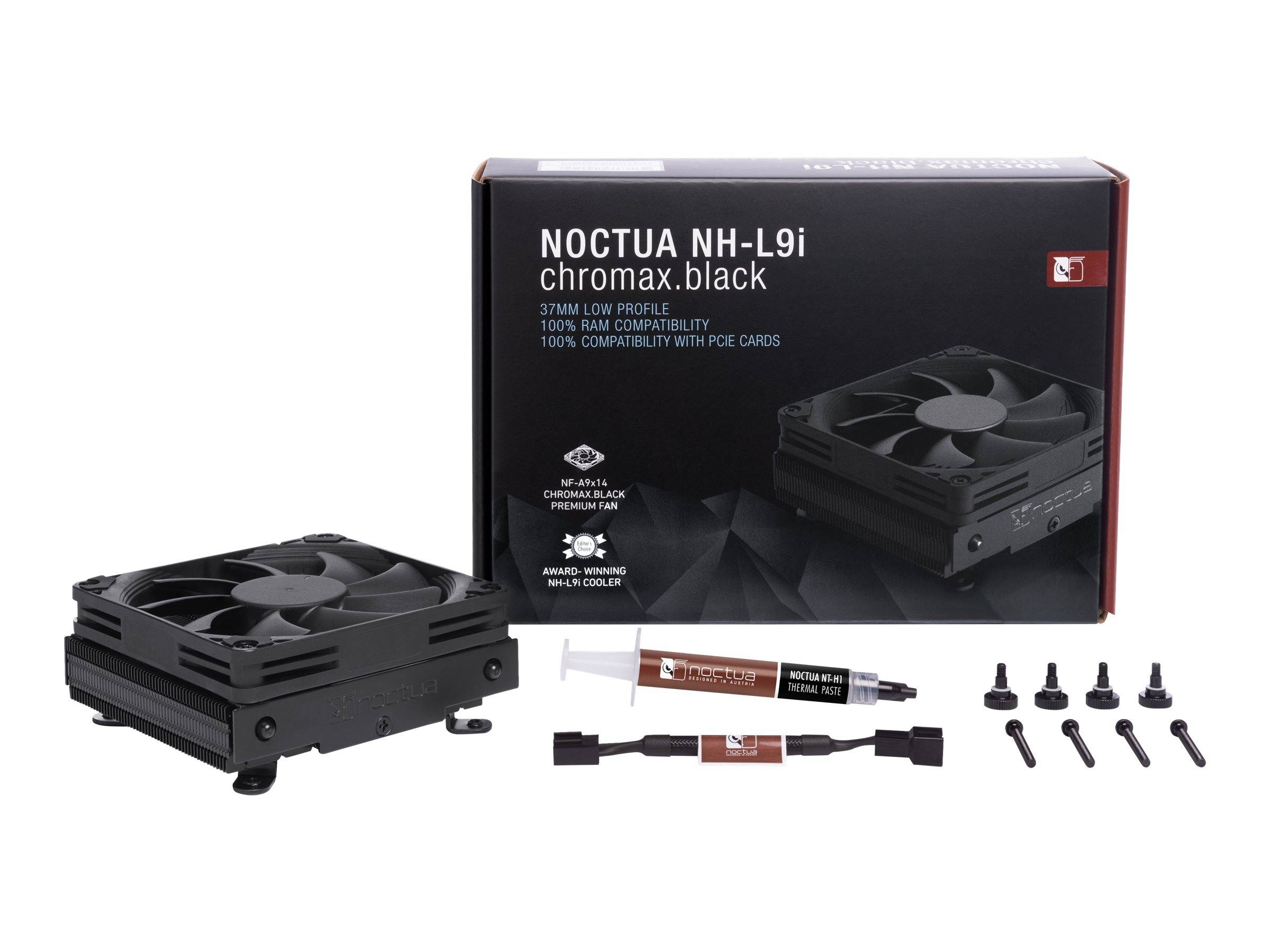 Noctua chromax NH-L9i - Prozessor-Luftkühler - (für: LGA1156, LGA1155, LGA1150, LGA1151, LGA1200)
