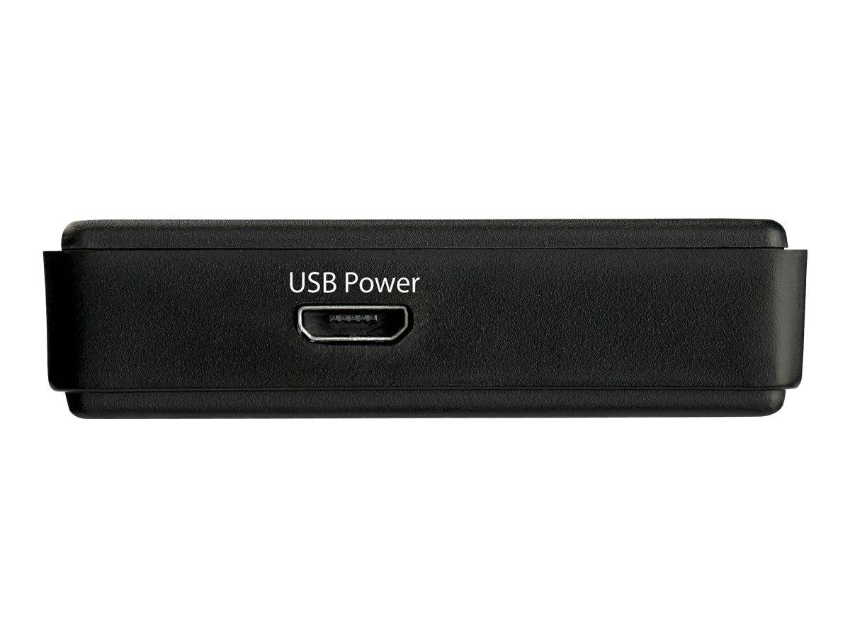 StarTech.com 14m HDMI Verstärker - 4K 60Hz - USB betrieben - HDMI Signalverstärker/Verlängerung - HDMI Inline Repeater/Booster - Aktiver 4K60 HDMI