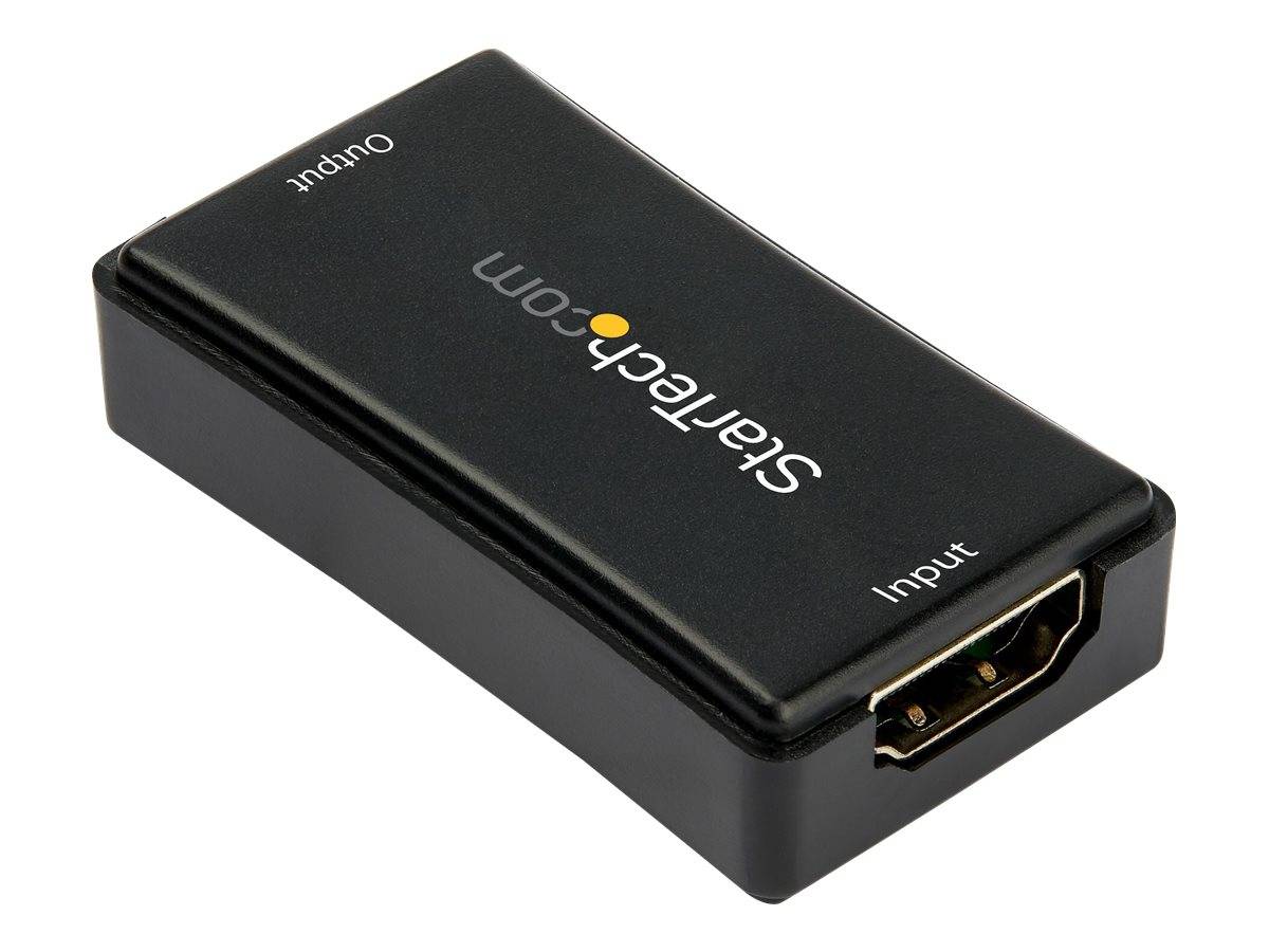 StarTech.com 14m HDMI Verstärker - 4K 60Hz - USB betrieben - HDMI Signalverstärker/Verlängerung - HDMI Inline Repeater/Booster - Aktiver 4K60 HDMI