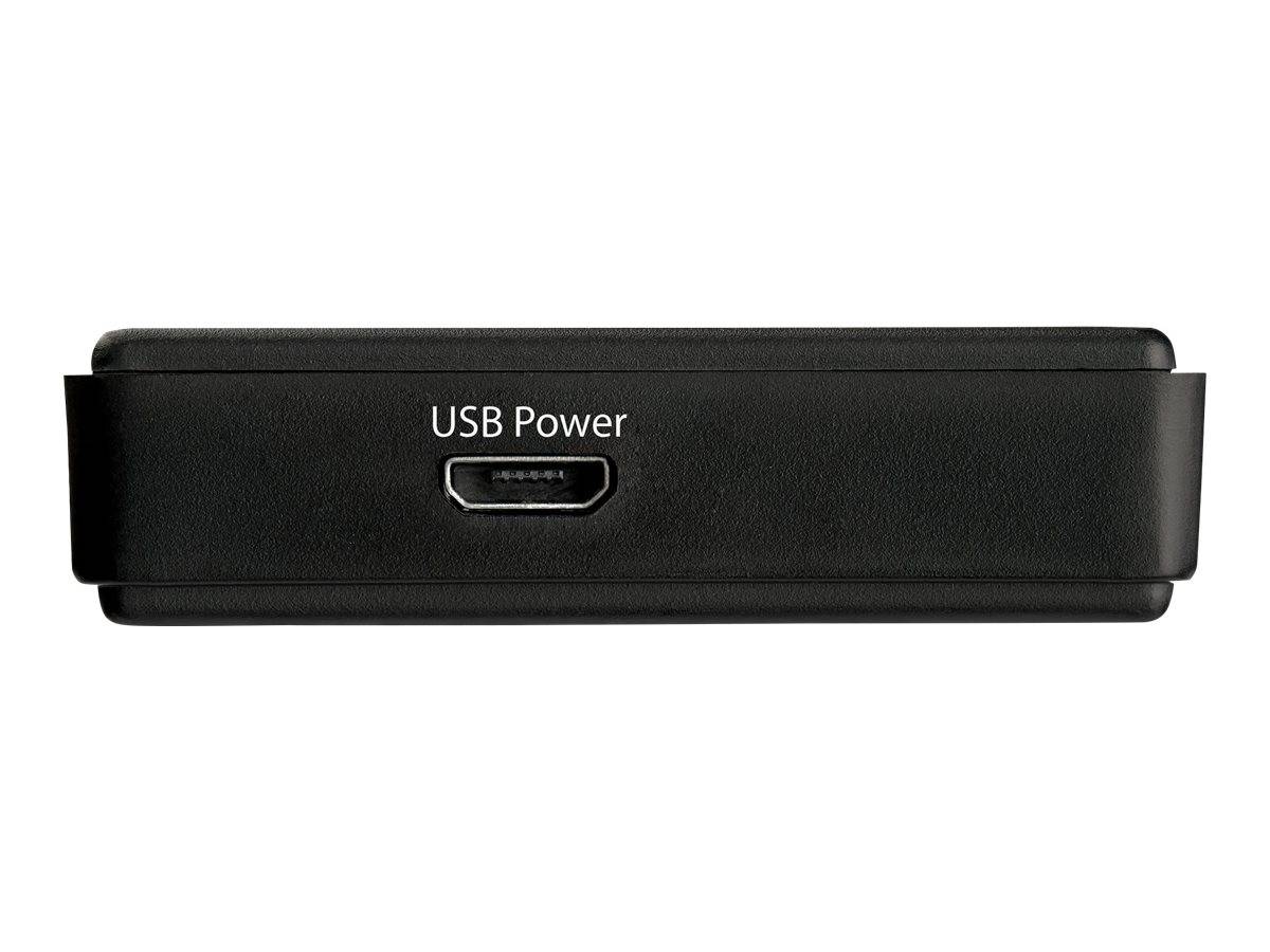 StarTech.com 14m HDMI Verstärker - 4K 60Hz - USB betrieben - HDMI Signalverstärker/Verlängerung - HDMI Inline Repeater/Booster - Aktiver 4K60 HDMI