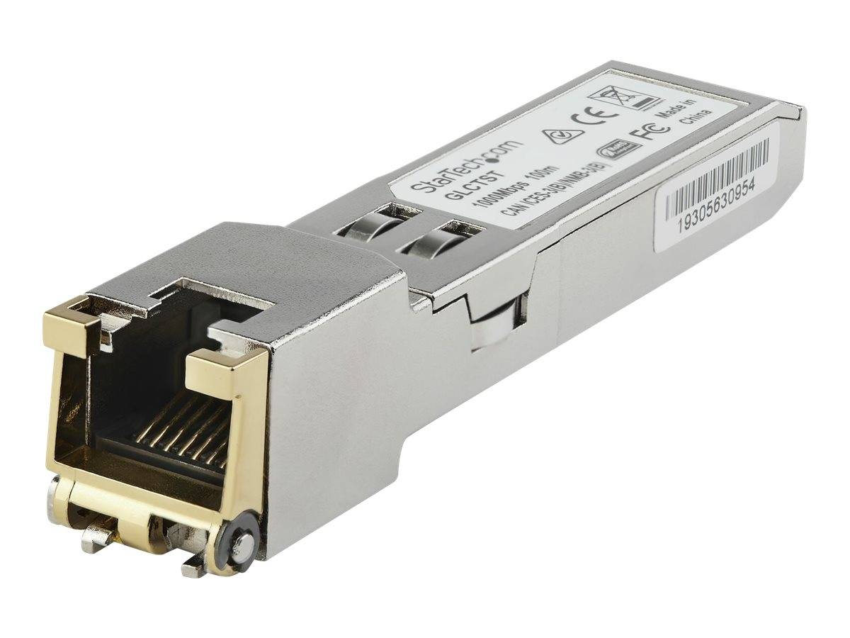 StarTech.com SFP1GTEMCST Transceiver Modul (SFP Module, 1000Base-T Dell EMC kompatibel, Kupfer, RJ-45 Kupfer mit DDM)