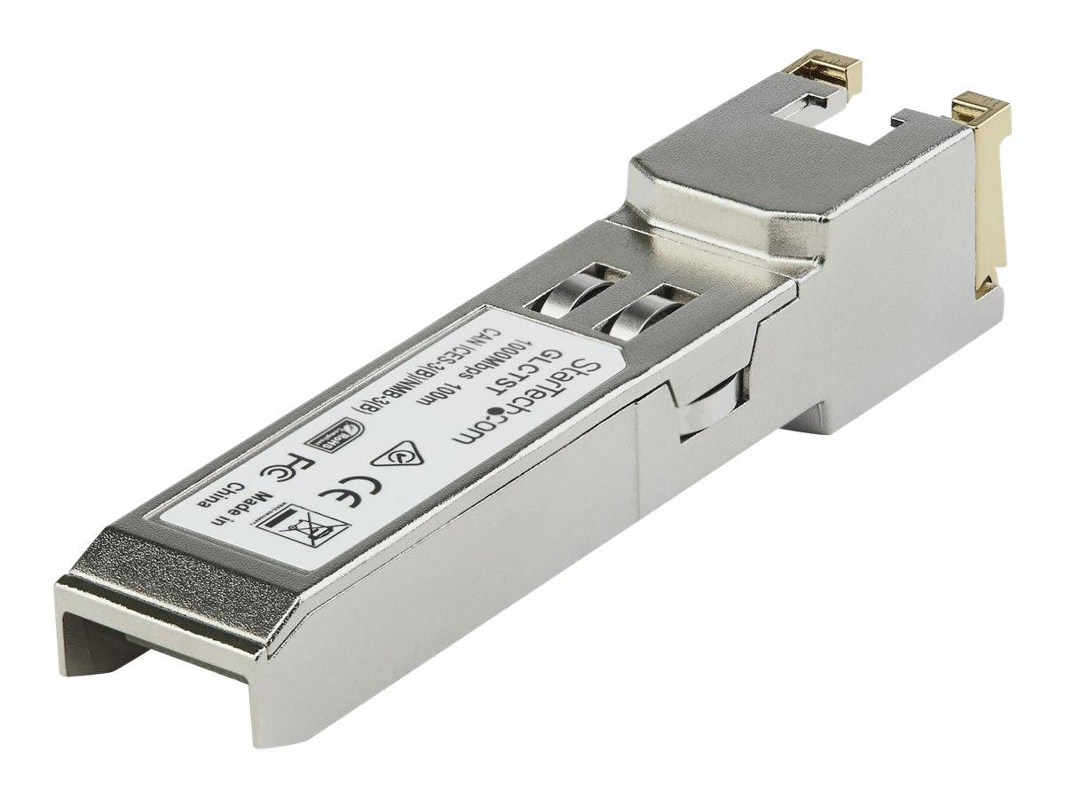 StarTech.com SFP1GTEMCST Transceiver Modul (SFP Module, 1000Base-T Dell EMC kompatibel, Kupfer, RJ-45 Kupfer mit DDM)