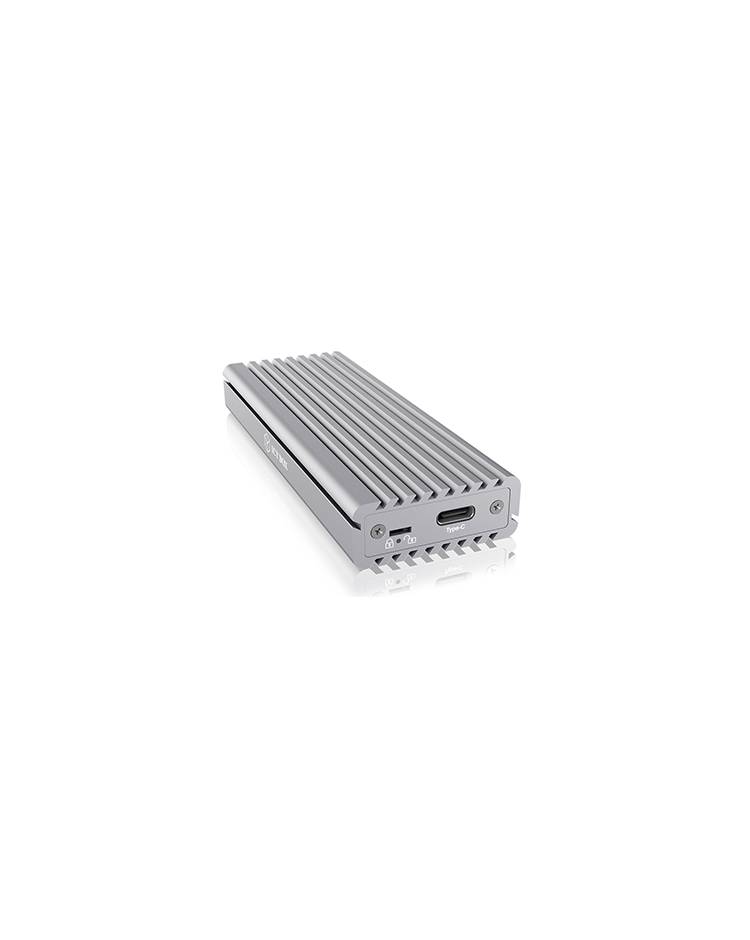 IB-1817Ma-C31, Type-C® USB 3.1 (Gen 2) zu PCIe NVMe M.2 2230/2242/2260/2280 SSD Gehäuse mit Schreibschutz