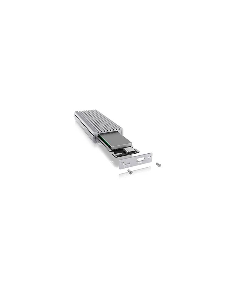 IB-1817Ma-C31, Type-C® USB 3.1 (Gen 2) zu PCIe NVMe M.2 2230/2242/2260/2280 SSD Gehäuse mit Schreibschutz