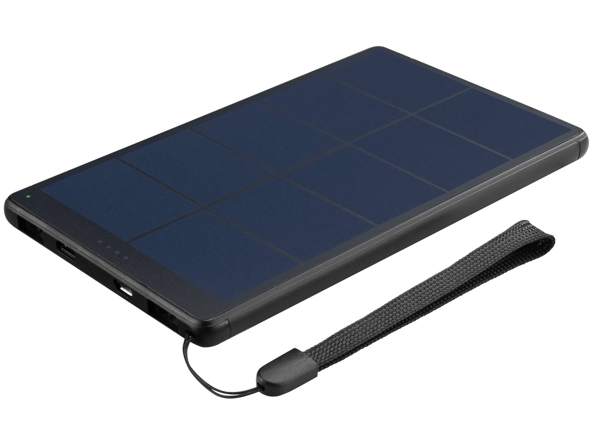Sandberg Urban Solar Powerbank 10000 - Solar-Powerbank - 10000 mAh - 37 Wh - 18 Watt - 3 A - QC 3.0 (2 x USB, USB-C)