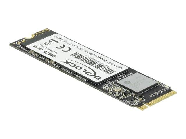 Delock M.2 SSD - 256 GB SSD - intern - M.2 2280 - PCI Express 3.0 x4 (NVMe)