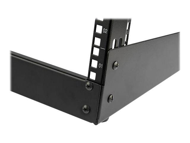 StarTech.com 4HE 19 Zoll Tisch Rack mit offenem Rahmen - 2 Pfosten, freistehendes Netzwerk Rack für Patch Panel/AV/IT/St