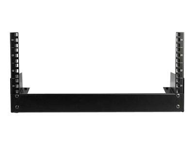 StarTech.com 4HE 19 Zoll Tisch Rack mit offenem Rahmen - 2 Pfosten, freistehendes Netzwerk Rack für Patch Panel/AV/IT/St