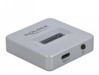 Delock M.2 Docking Station - Schnittstellenadapter - M.2 NVMe Card - USB 3.2 (Gen 2)