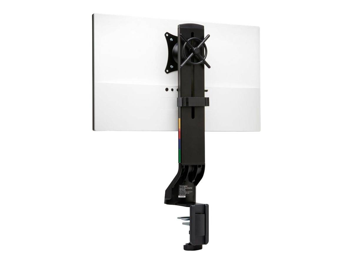 Kensington SmartFit Space-Saving Single Monitor Arm - Befestigungskit - neig- und schwenkbar - für Monitor - Schwarz - B