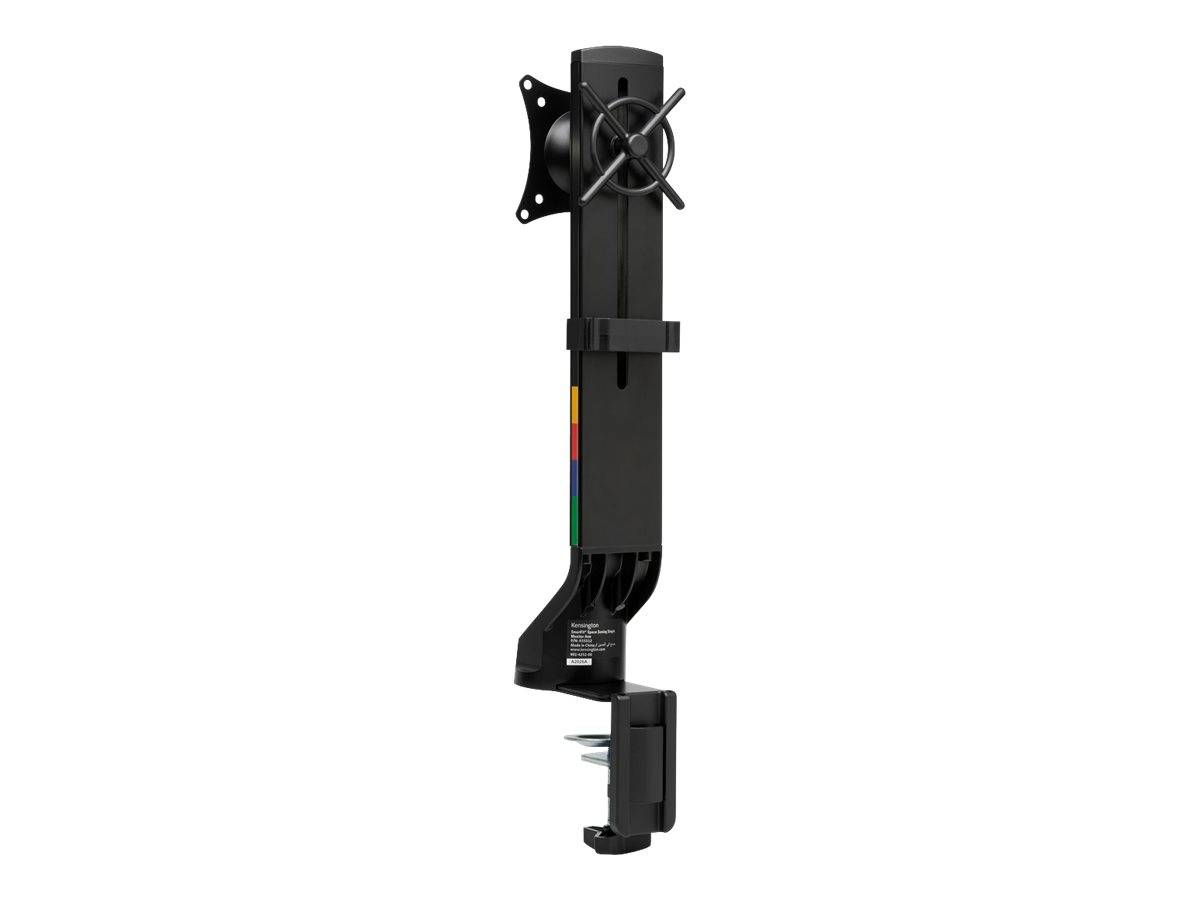 Kensington SmartFit Space-Saving Single Monitor Arm - Befestigungskit - neig- und schwenkbar - für Monitor - Schwarz - B