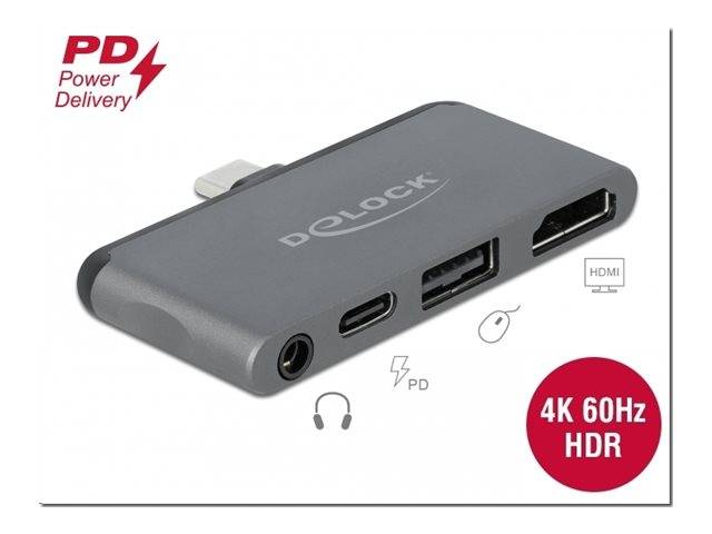 DeLOCK Mini - Dockingstation - USB-C - HDMI