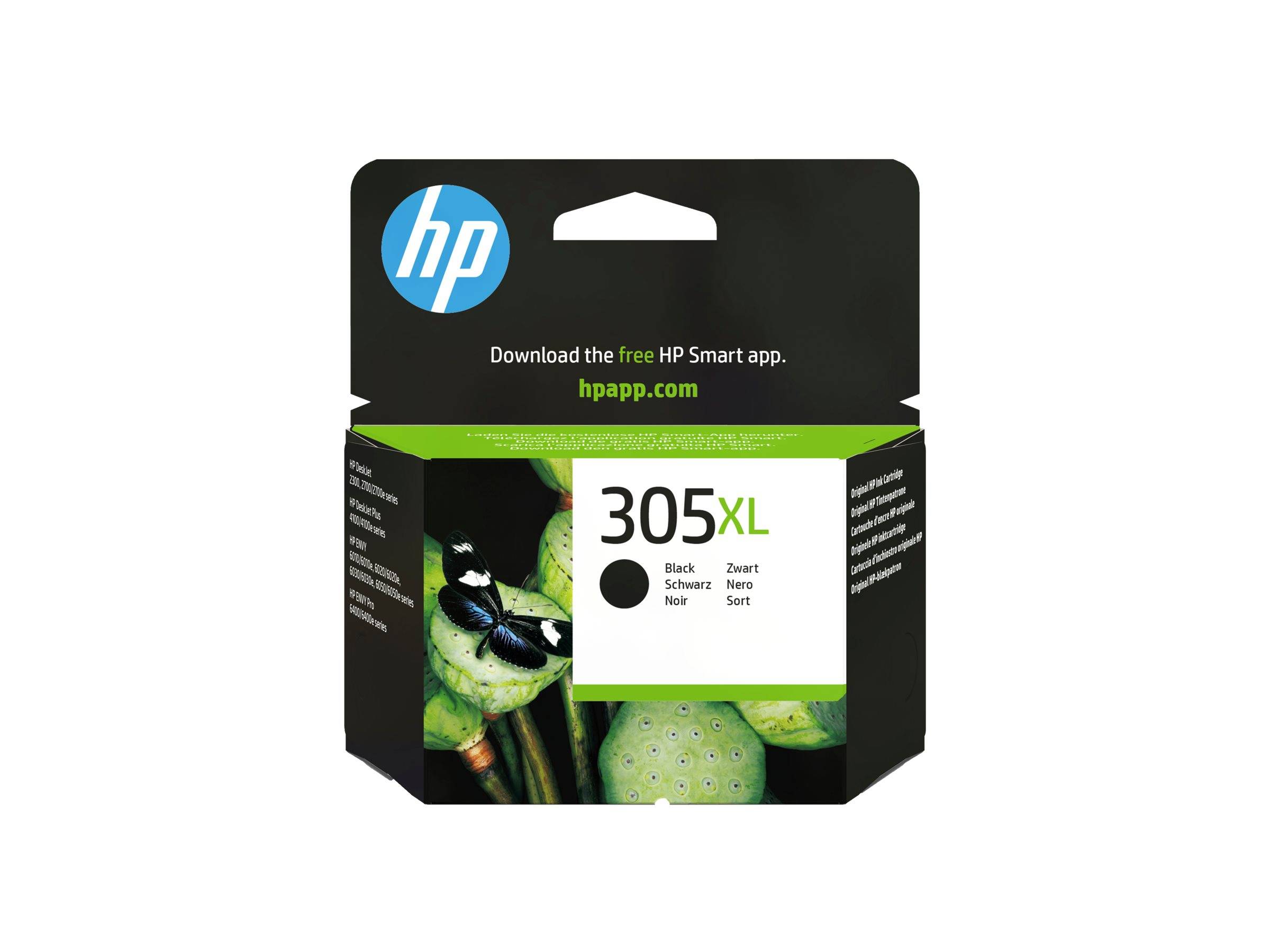 HP 305XL - 4 ml - Hohe Ergiebigkeit - pigmentiertesSchwarz - original -