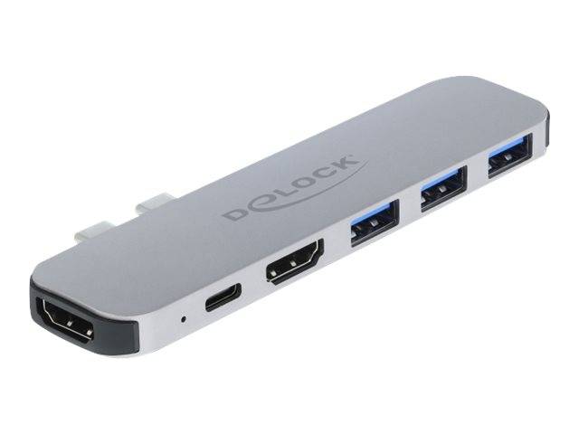 Delock - Dockingstation - USB-C - HDMI - für Apple MacBook Pro (Anfang 2020, Ende 2016, Mitte 2017, Mitte 2018, Mitte 20