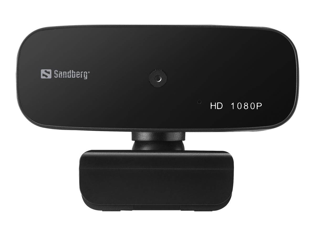 Sandberg USB Webcam Autofocus 1080P HD - Webcam