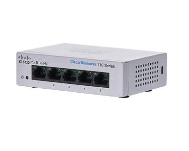 Cisco Business 110 Series 110-5T-D - Switch - unmanaged