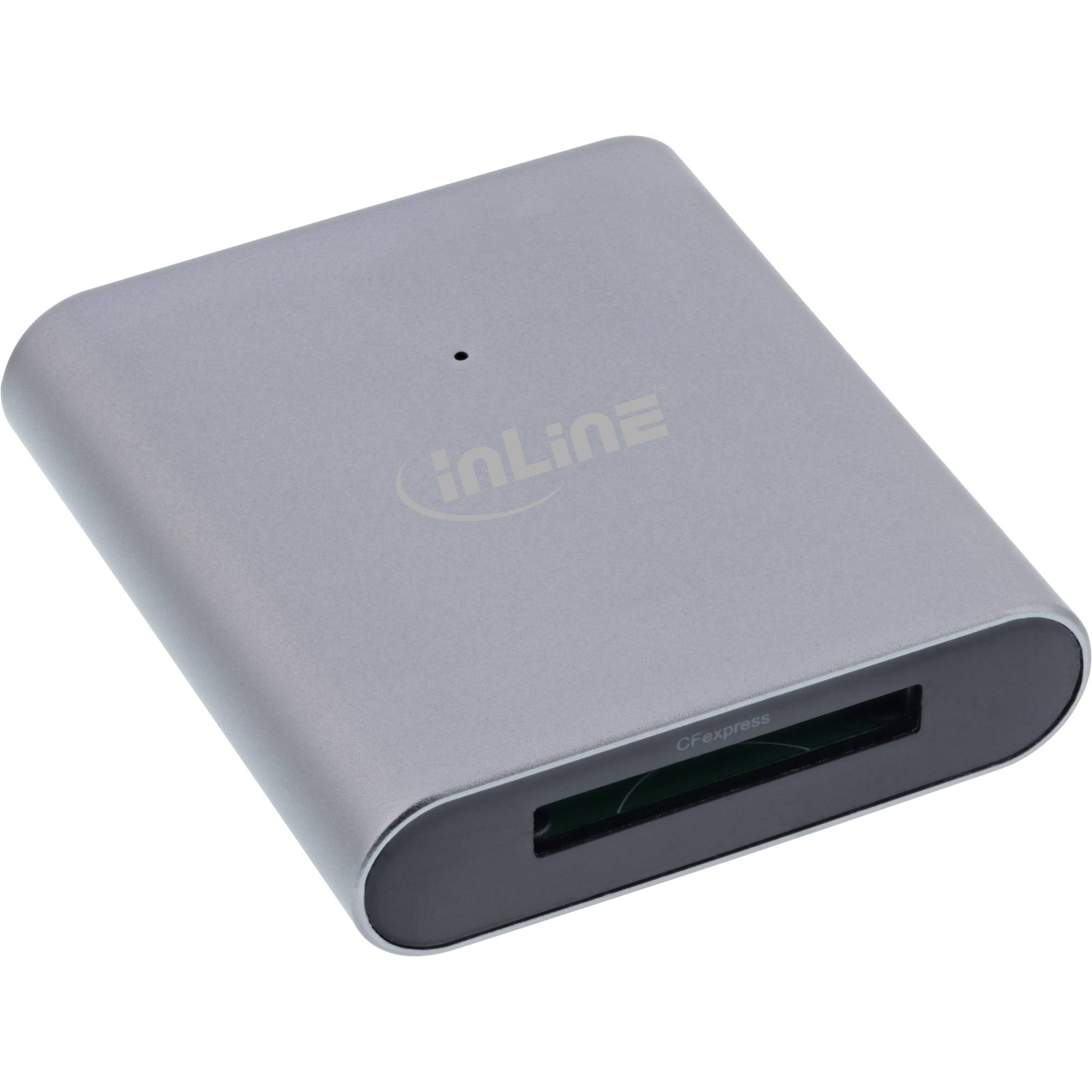 INLINE - Card Reader USB 3.2 Gen.2 USB-C oder USB-A - für CFexpress Typ-B Karten