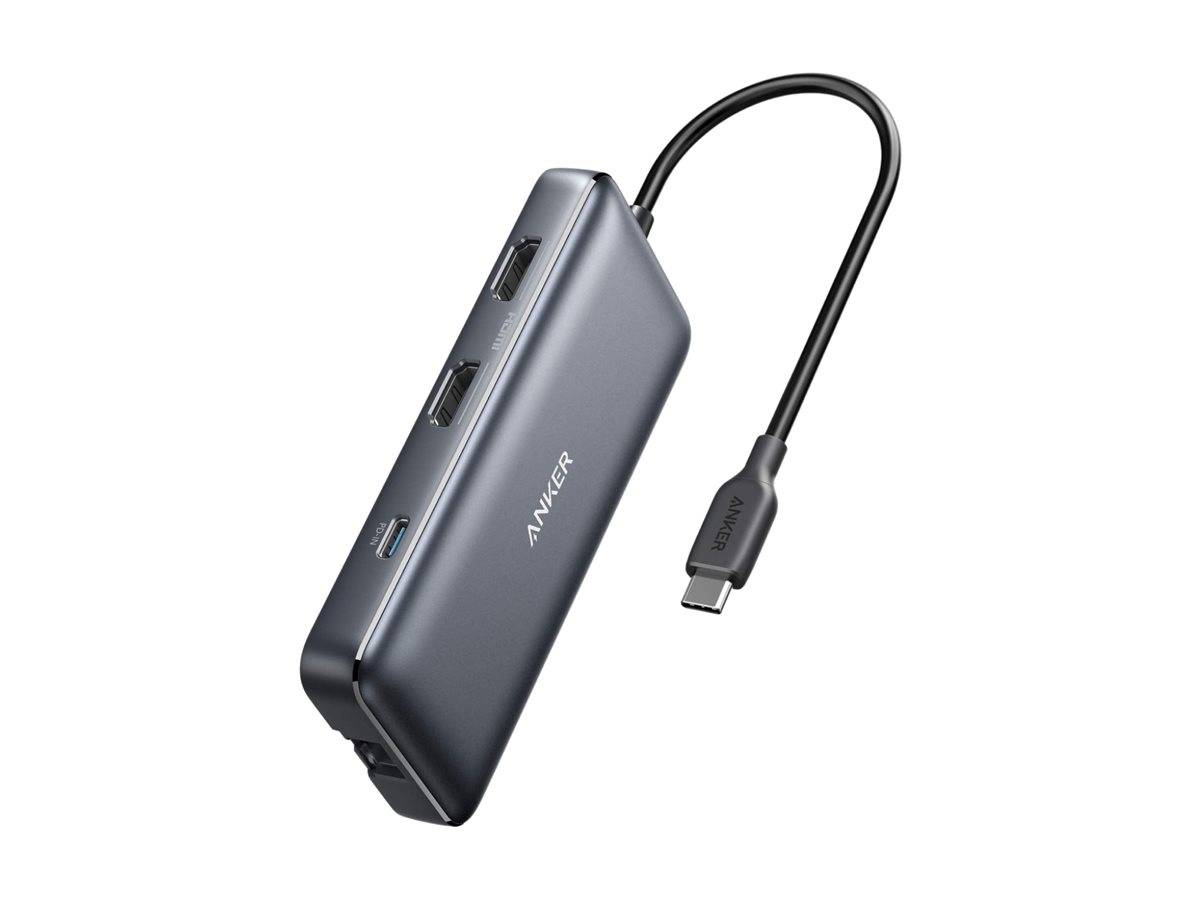 ANKER INNOVATIONS - Anker PowerExpand 8-in-1 USB-C PD Media Hub - Dockingstation