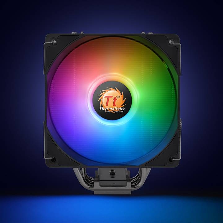 Thermaltake UX210 ARGB Lighting - Prozessor-Luftkühler - (für: LGA1156, LGA1366, LGA1155, LGA2011, LGA1150, LGA2011-3, LGA1151, LGA2066, LGA1200)