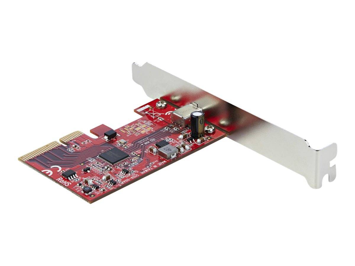 StarTech.com 1-Port USB-C PCIe Adapter - USB-C SuperSpeed 20 Gbit/s PCI Express 3.0 x4 Host Controller Karte - Win/Linux