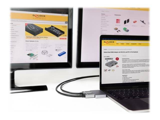 Delock - Dockingstation - USB-C / Thunderbolt 3