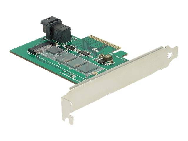 DeLOCK PCI Express Card > 1 x internal NVMe M.2 PCIe / 1 x internal SFF-8643 NVMe