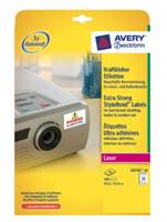 AVERY ZWECKFORM - Avery TripleBond Labels L6141 - Permanenter Klebstoff - weiß - 33.9 x 63.5 mm 480 Etikett(en) (20 Boge