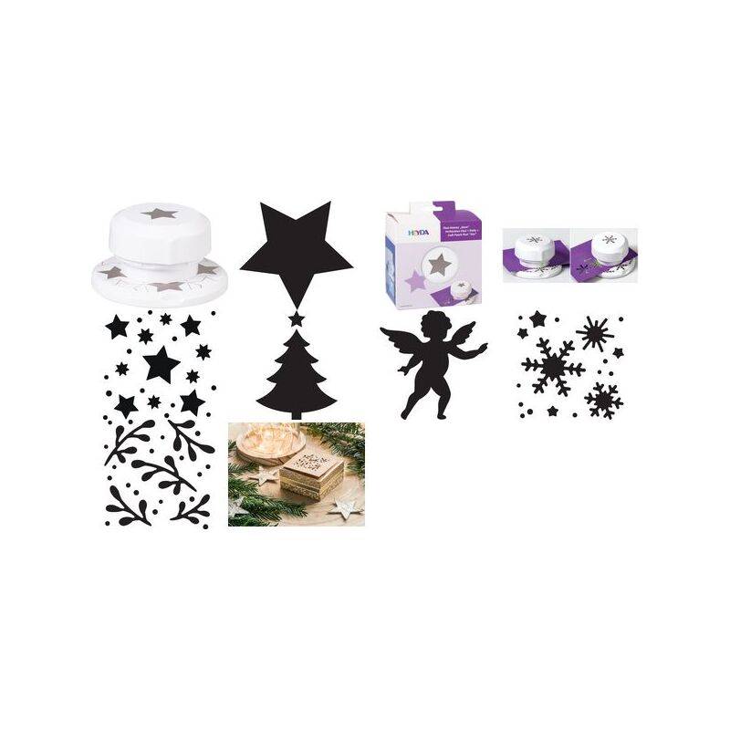 HEYDA Motivstanzer "Flexi Stanzer", Blumen