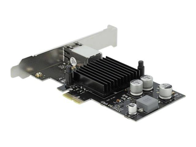 DeLOCK - Netzwerkadapter - PCIe 2.1 Low-Profile - Gigabit Ethernet (PoE+)