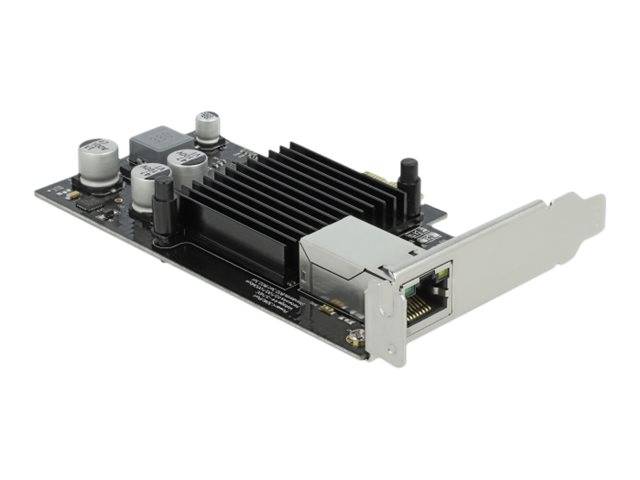 DeLOCK - Netzwerkadapter - PCIe 2.1 Low-Profile - Gigabit Ethernet (PoE+)