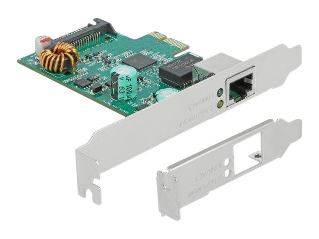 Delock - Netzwerkadapter - PCIe 2.1 Low-Profile