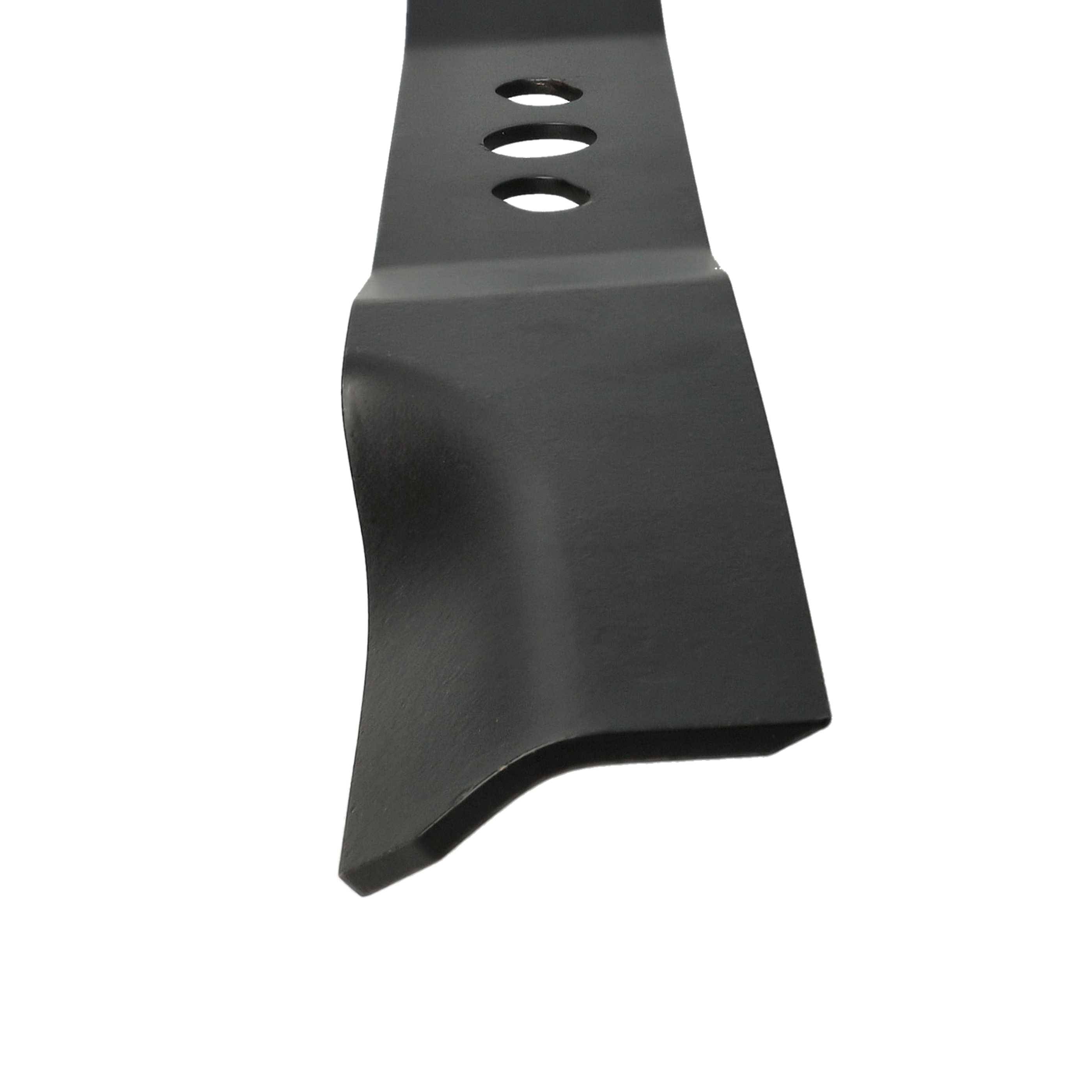 vhbw Ersatz-Messer kompatibel mit Brast BRB-RM-18196, BRB-RM-18141 ESTART Rasenmäher - Ersatzklinge Schwarz, Kunststoff