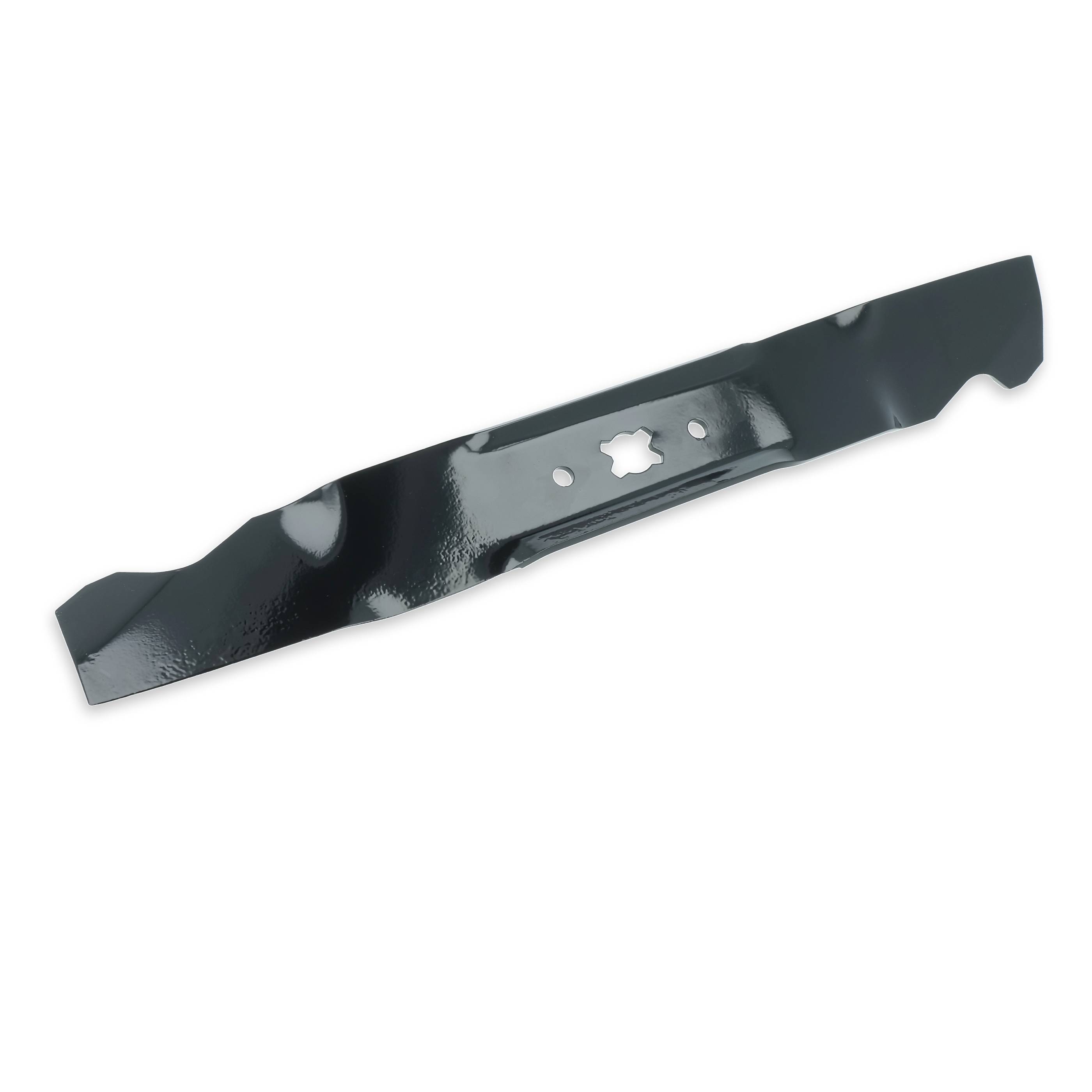 vhbw Ersatz-Messer kompatibel mit Budget Pra BBM 46-1 OHV 11C-J1JD619 (2010) Rasenmäher - Ersatzklinge Schwarz, Metall